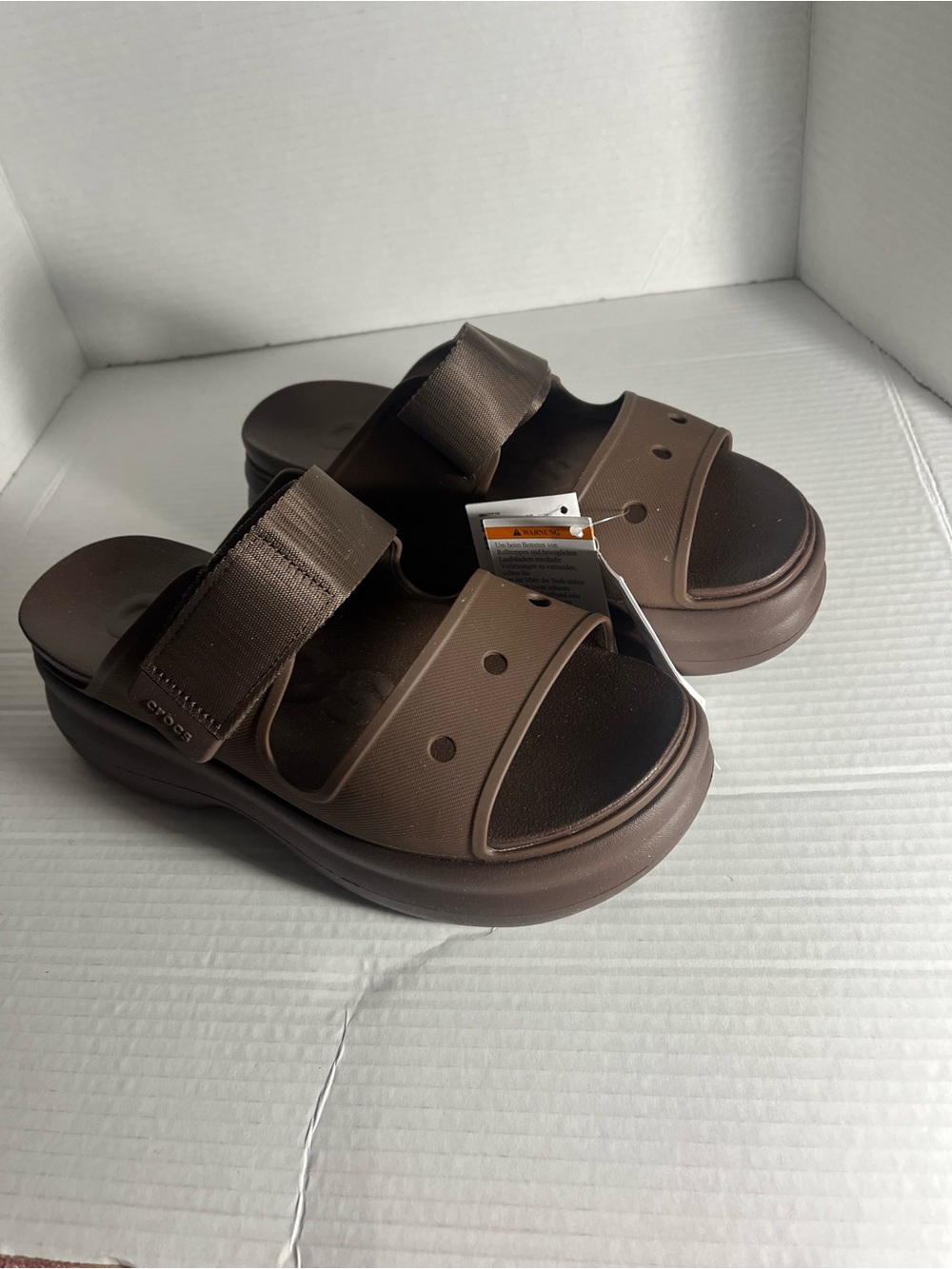 Crocs Scho Two Strap sandal size 10 New